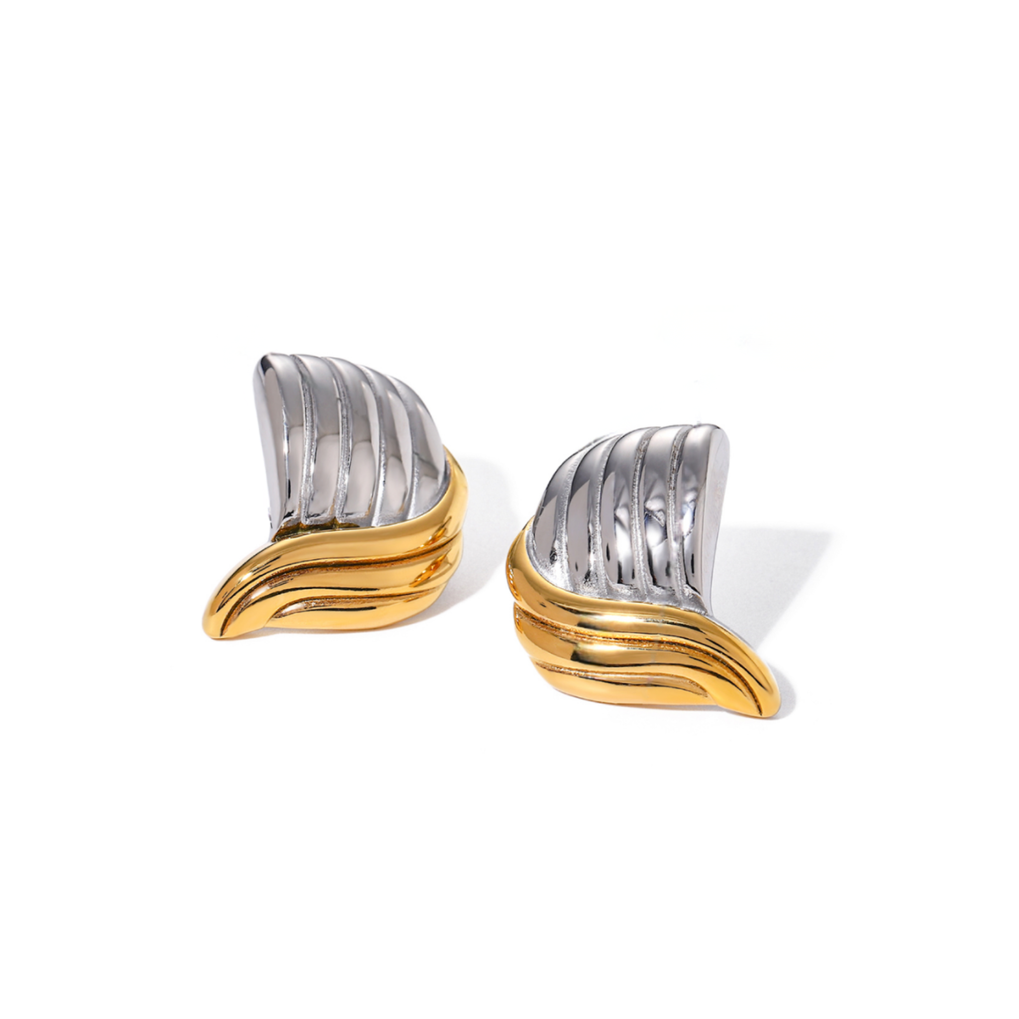 Geogiana Mixed Toned Earrings