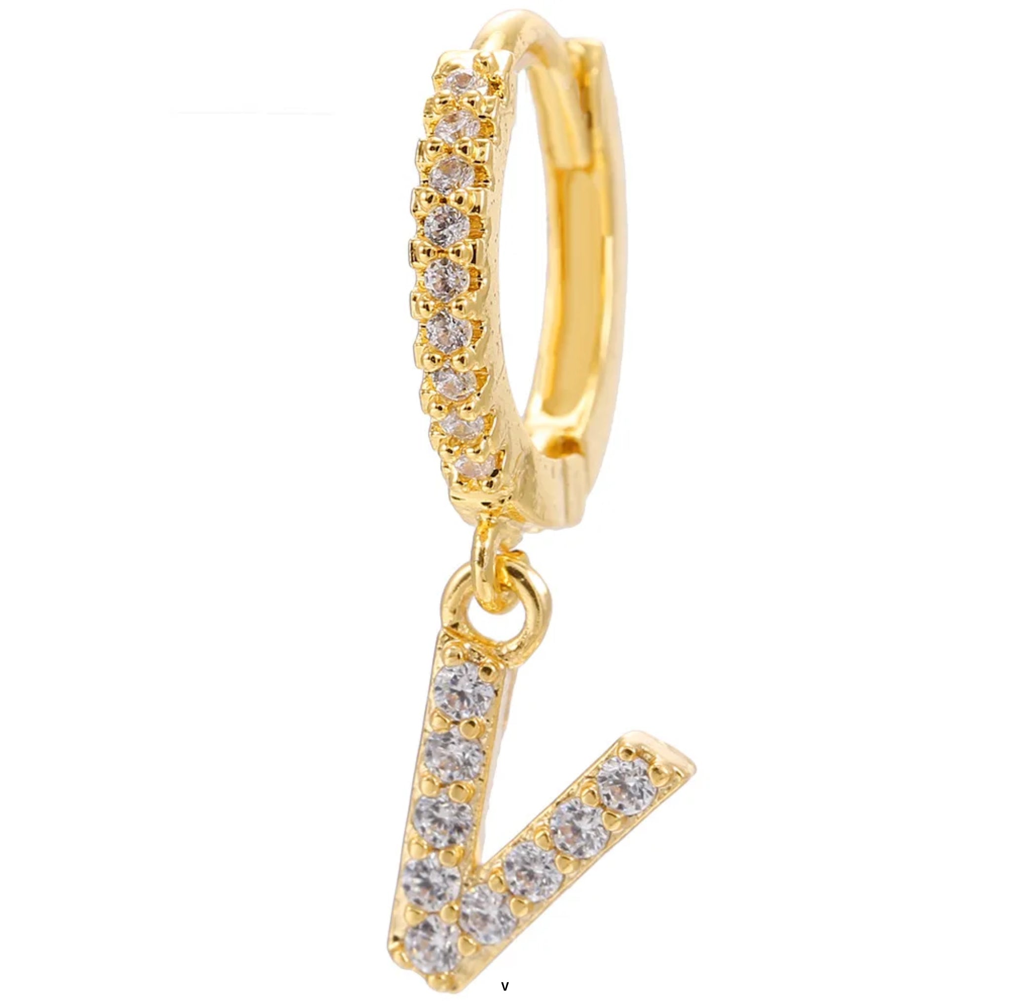 Letter Earrings