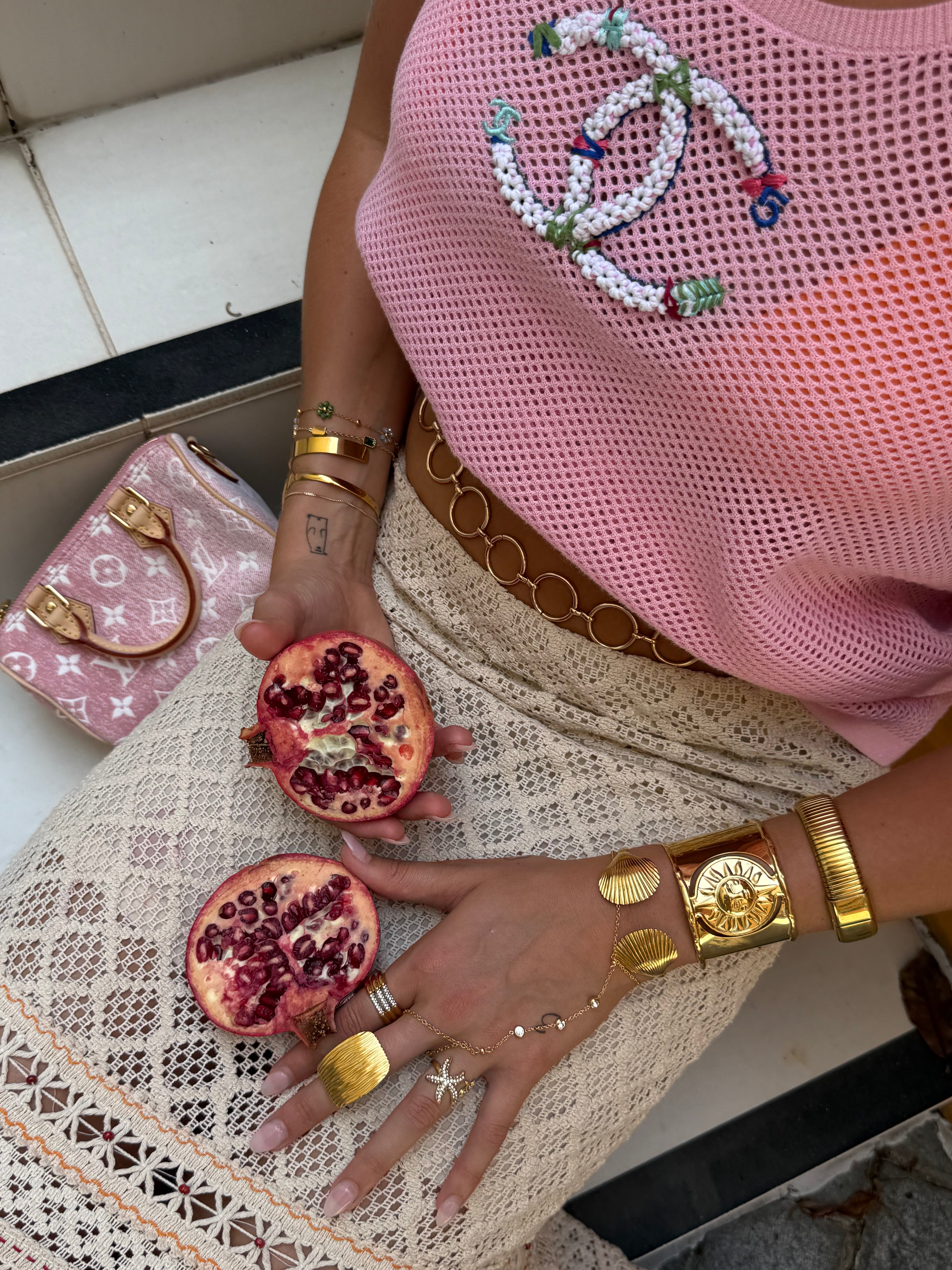 Hayman Shell Cuff Bracelet