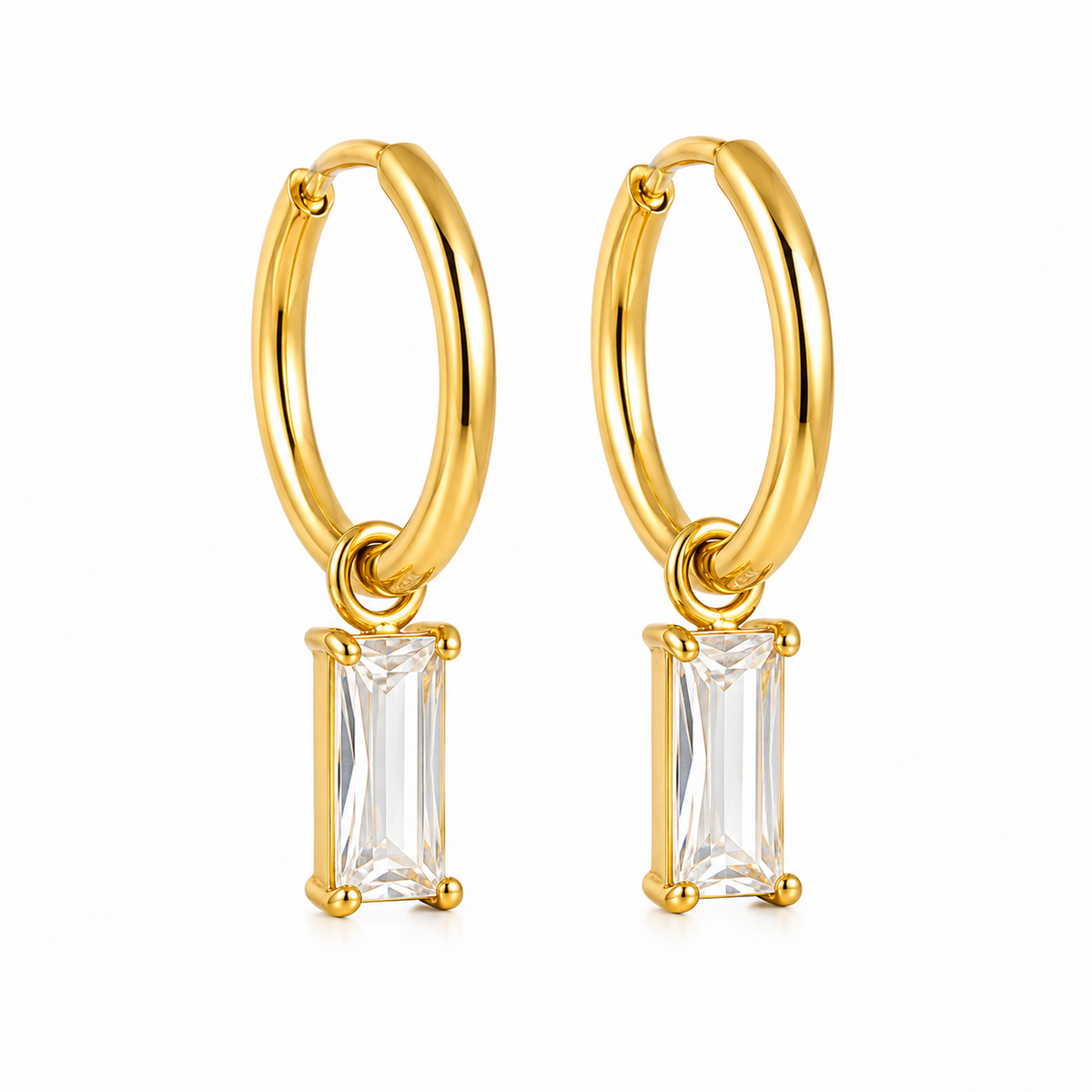 Zeina Removable Charm Earrings