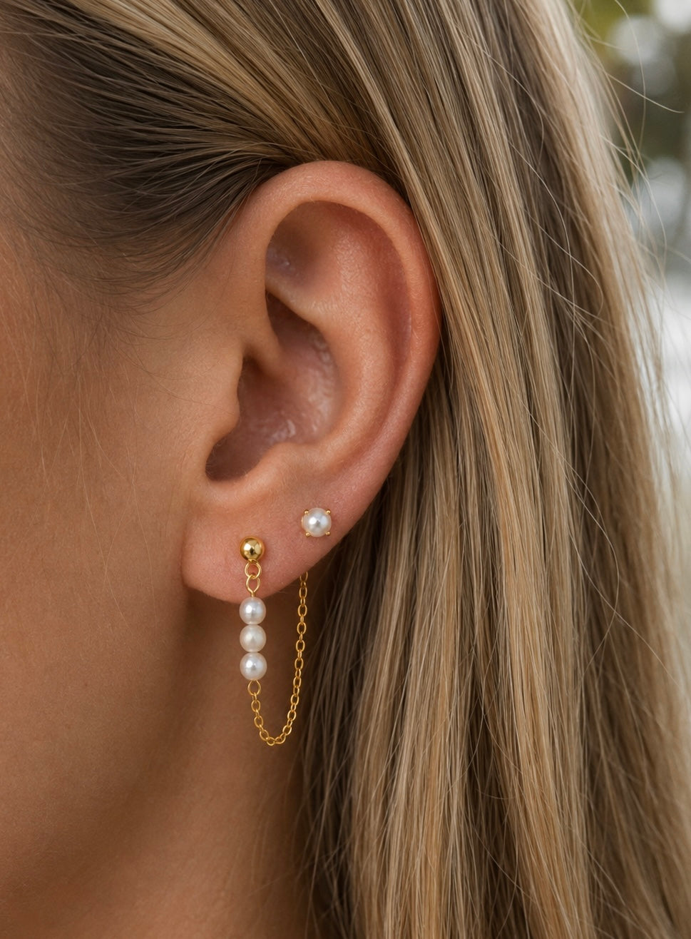 Bayley Pearl Studs