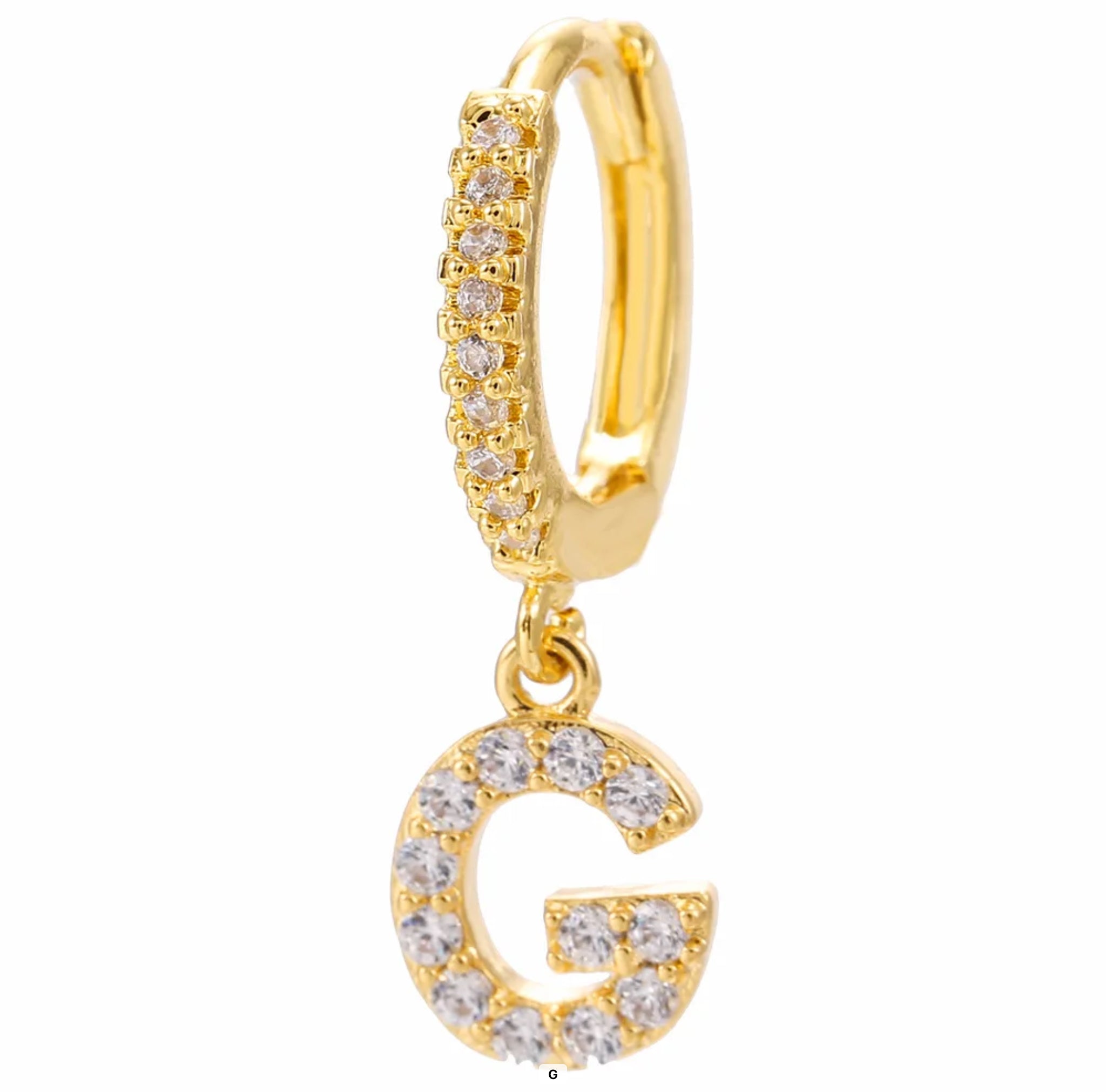 Letter Earrings