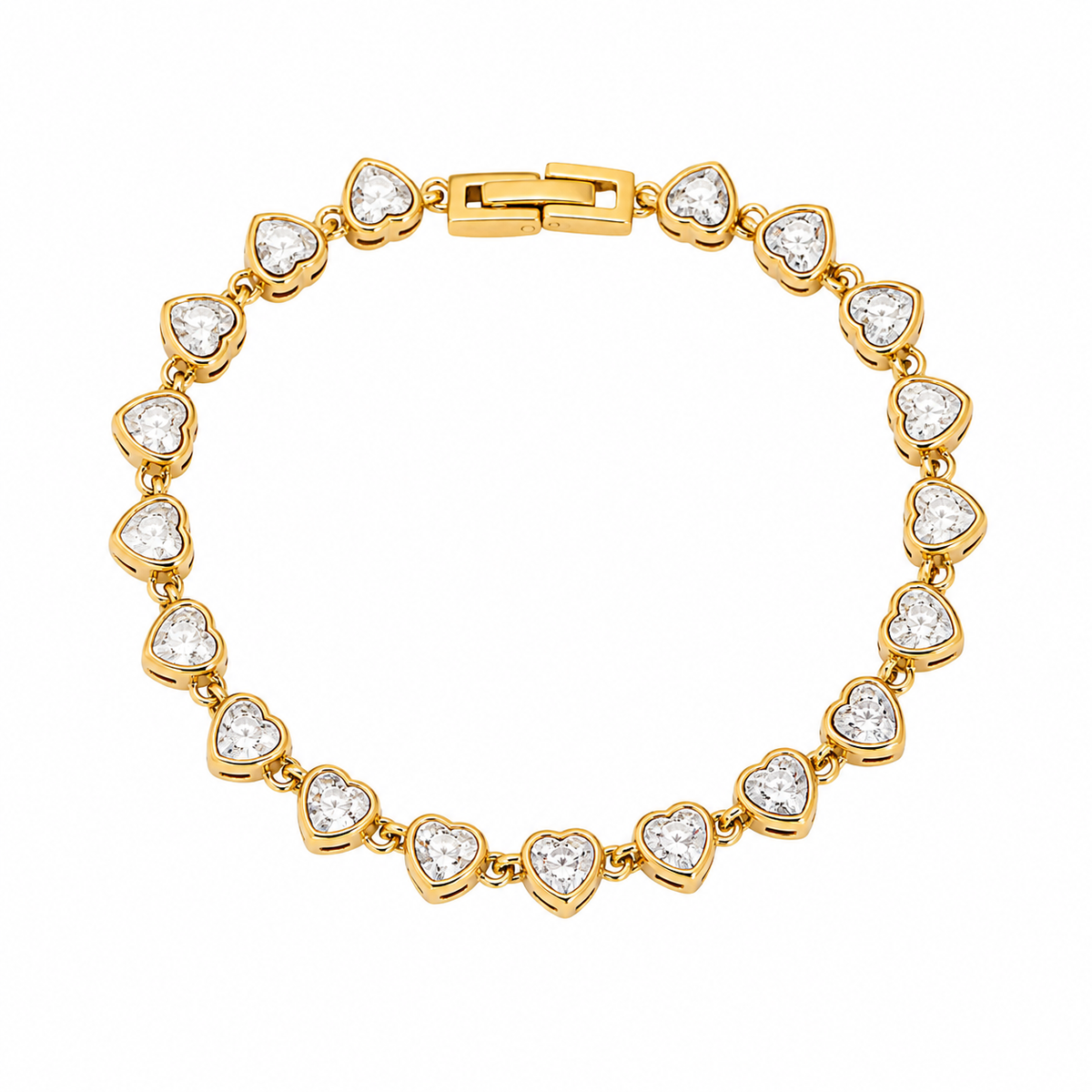 Lavelle Heart Tennis Bracelet