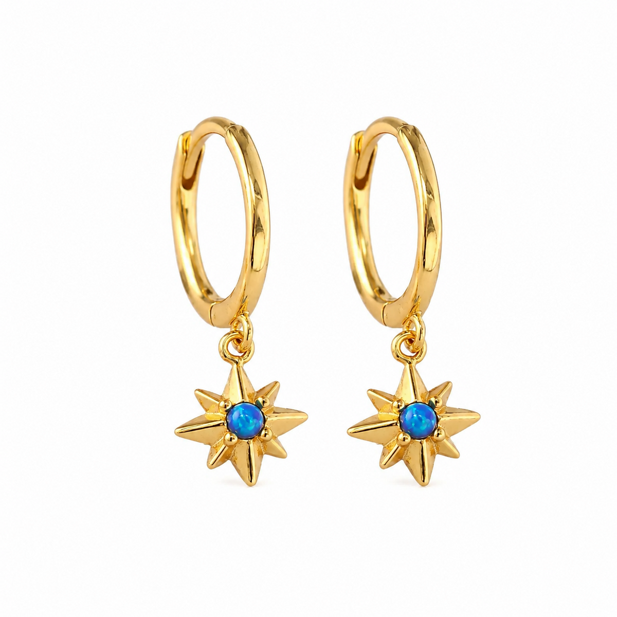 Opal Blue Earrings