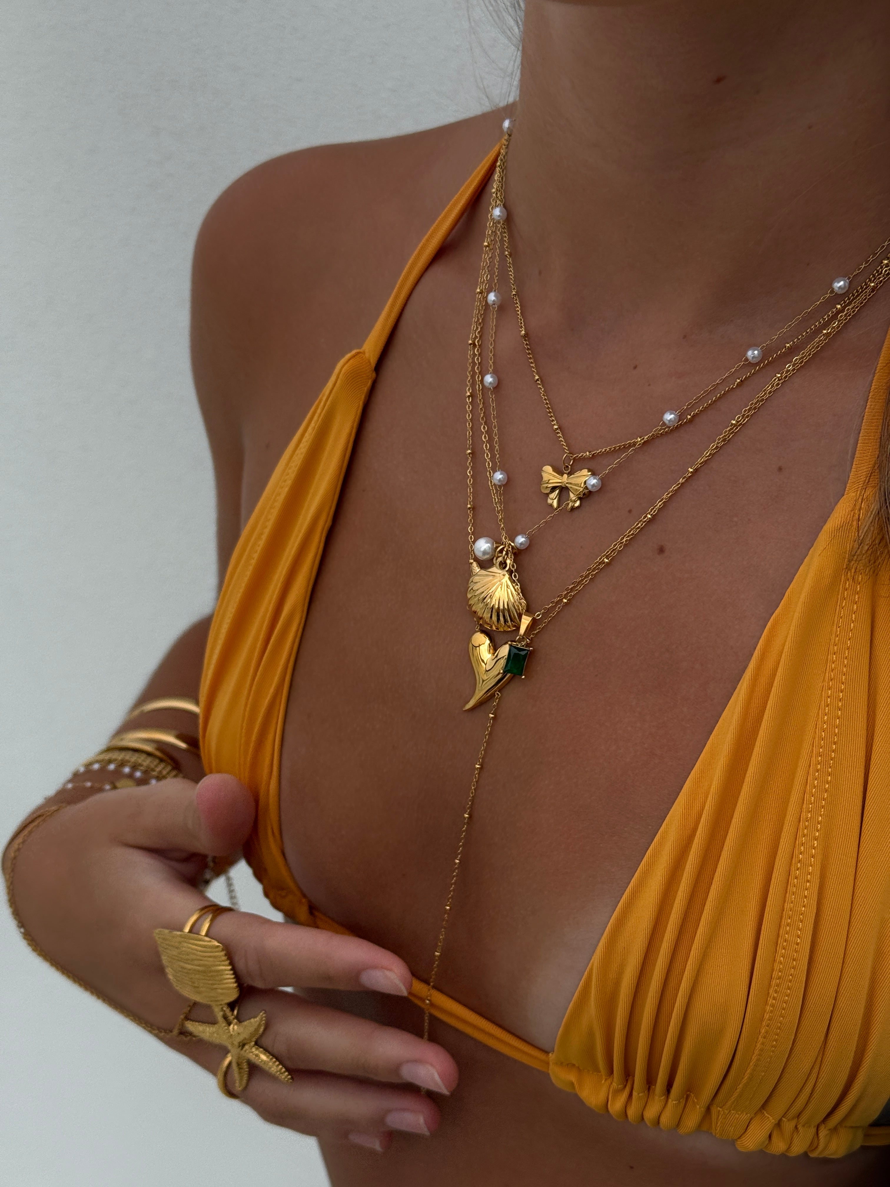Briana Bow Necklace