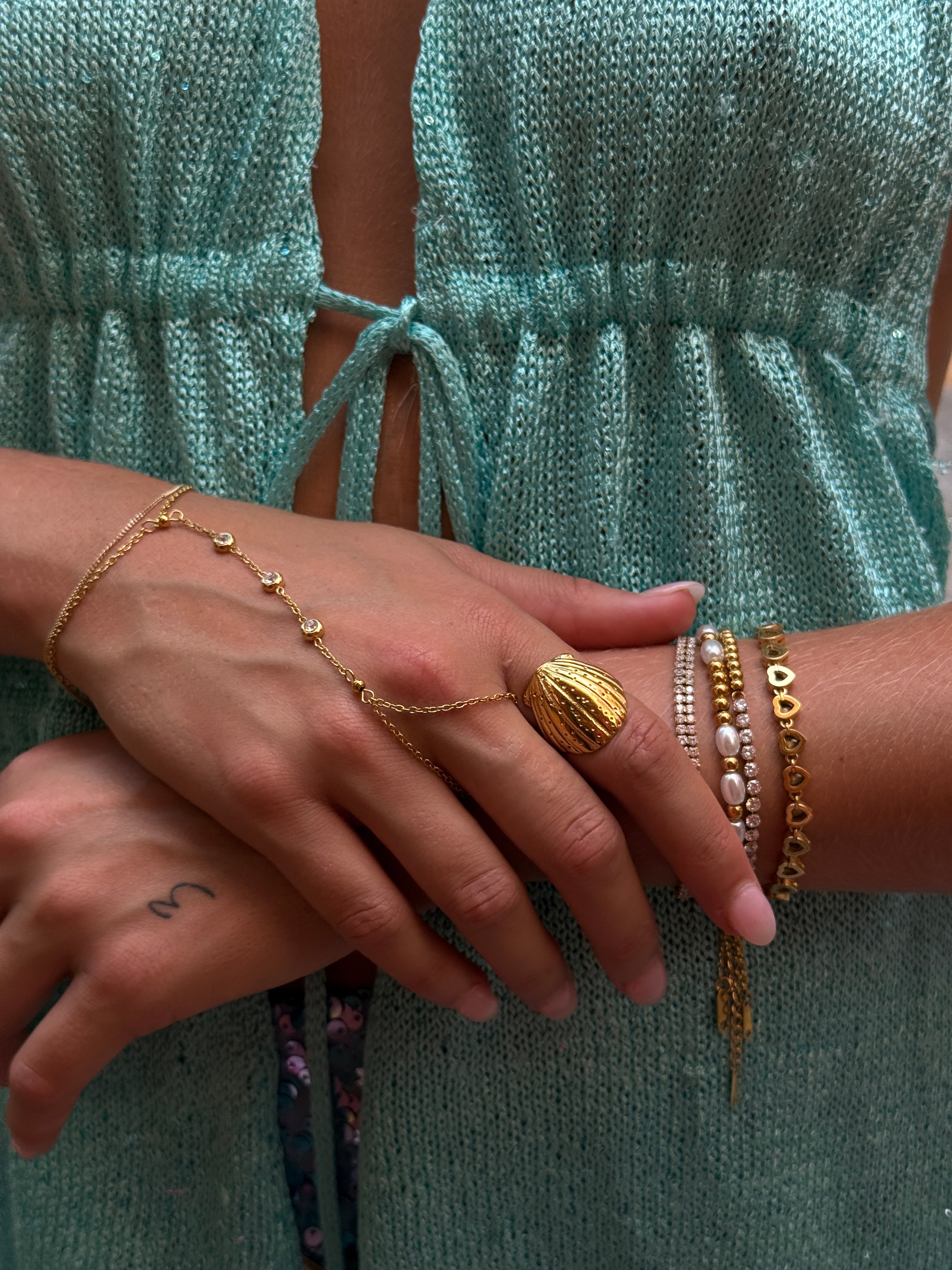 Zami Half Tennis Bracelet