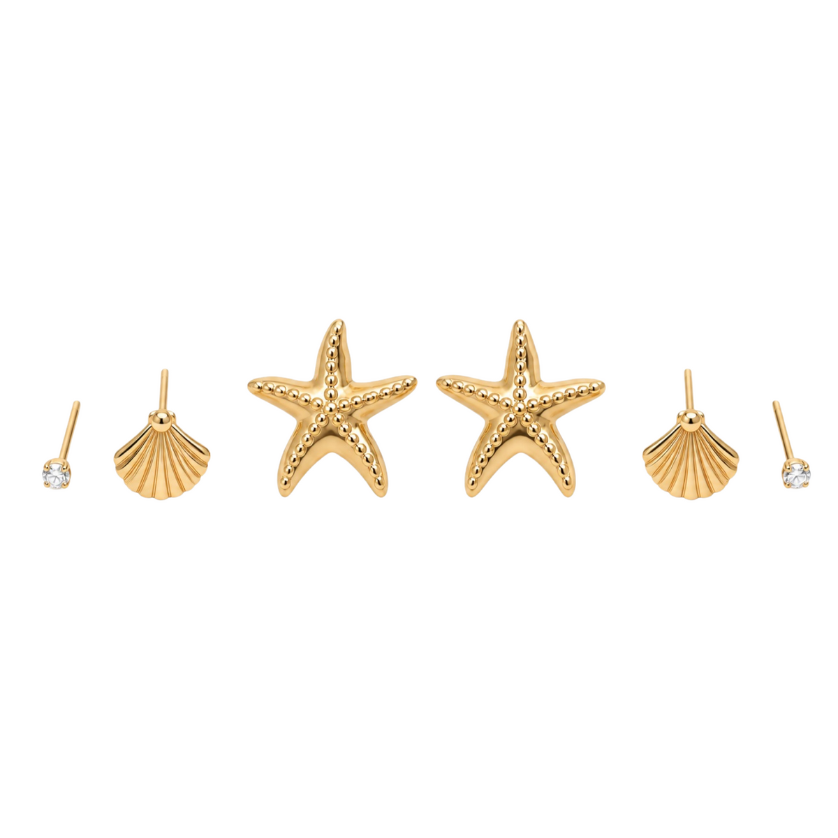 Cyprus Sea Earrings Set
