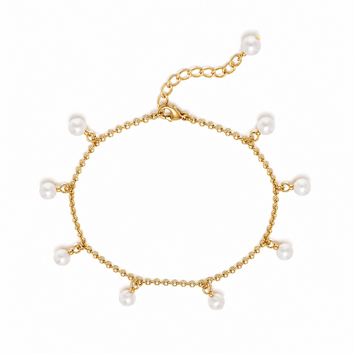 Adron Pearl Anklet