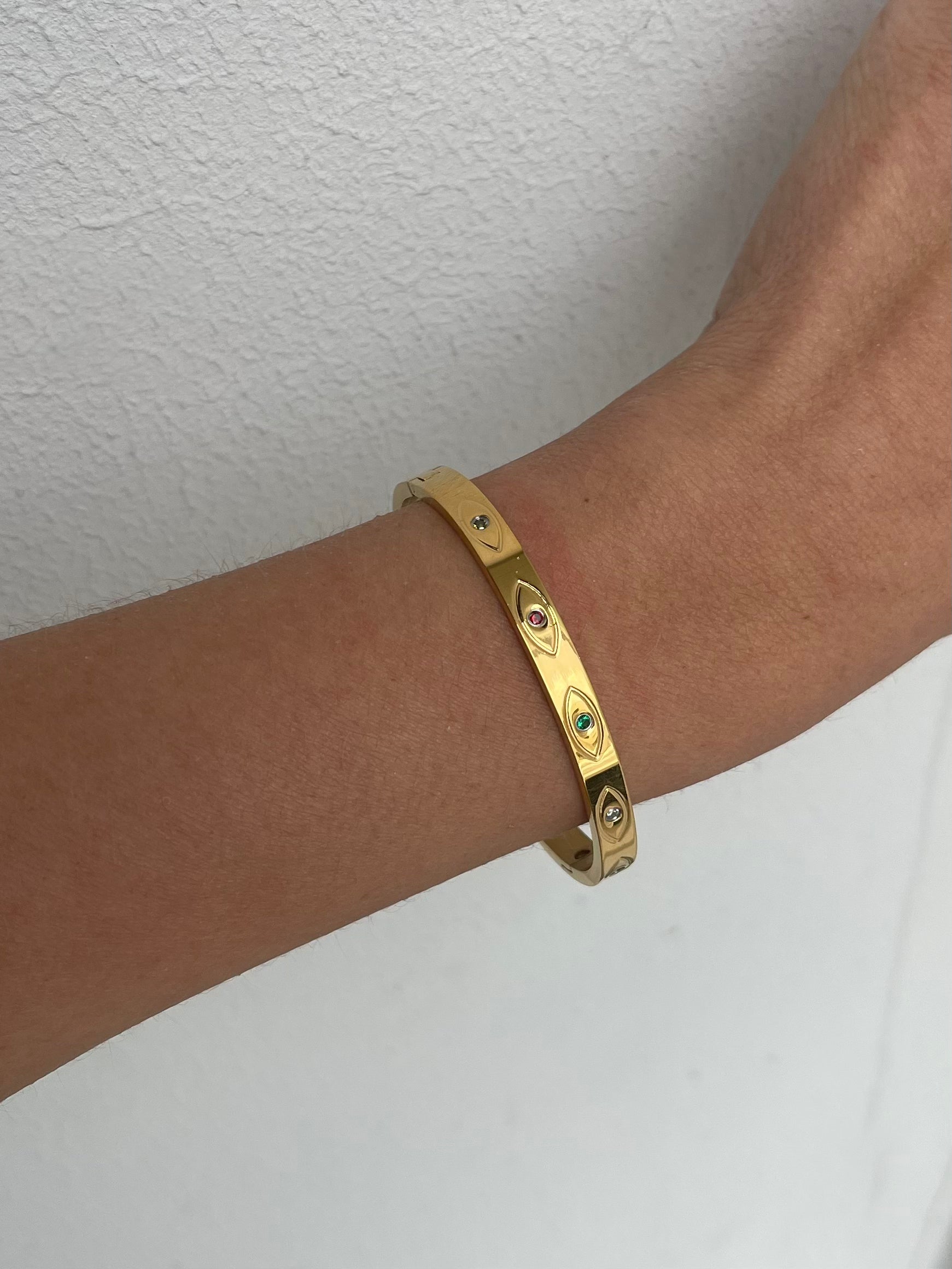 Eye Point Cuff Bracelet