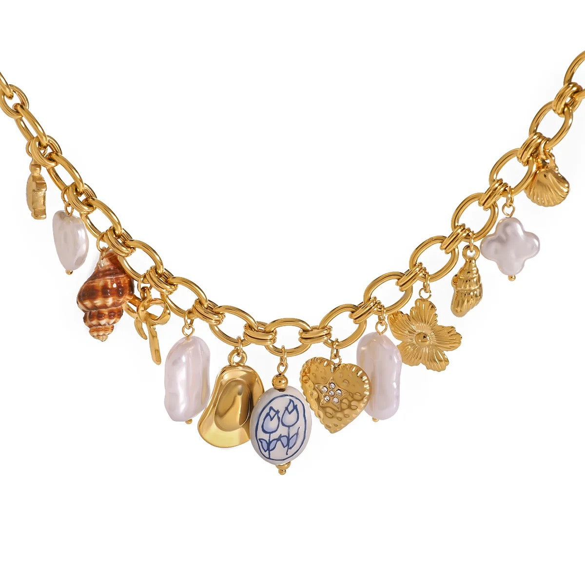 Phoebe Charm Necklace