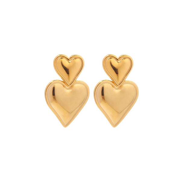 Evianna heart earrings
