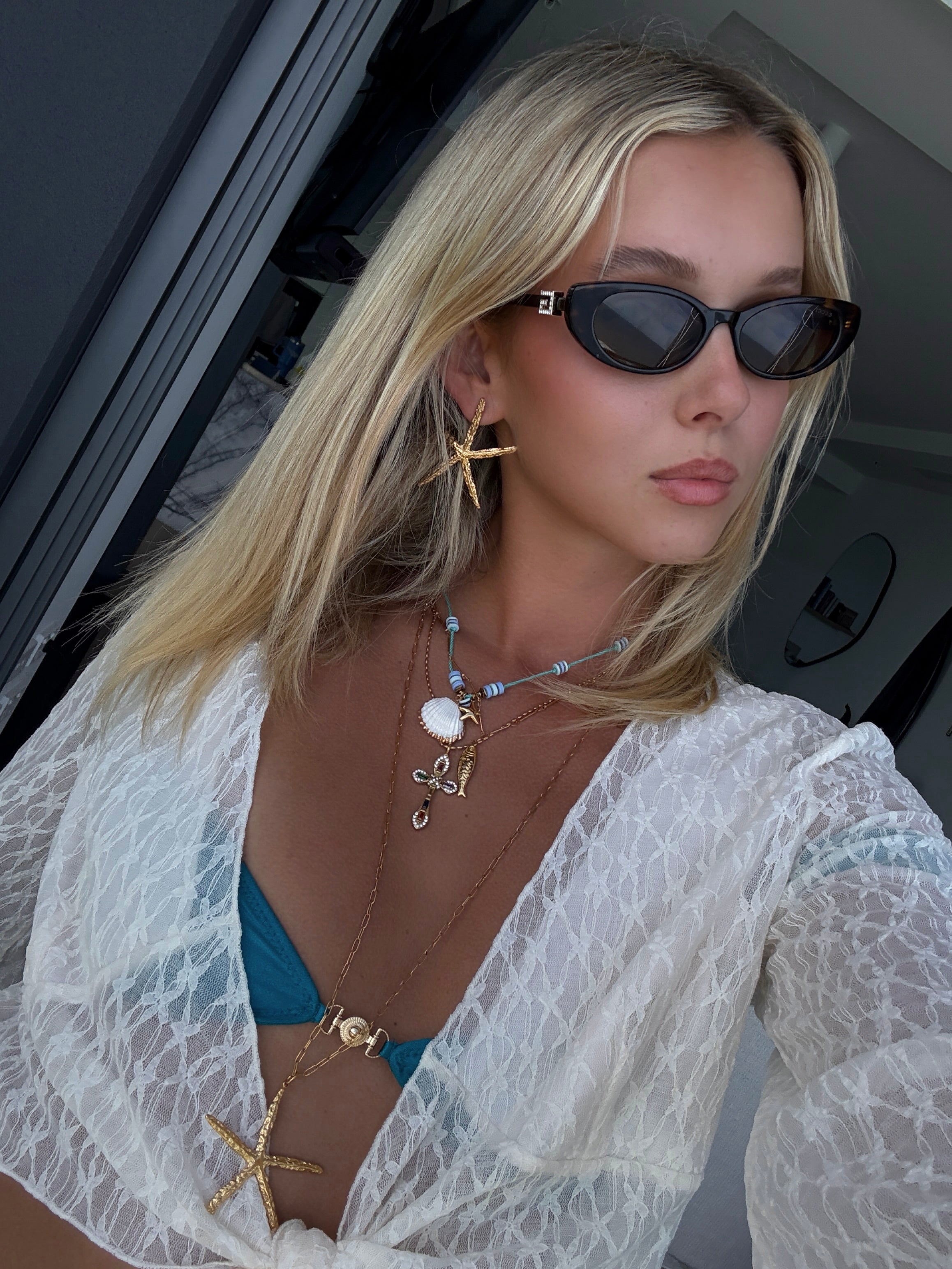 Hermione Starfish Earrings