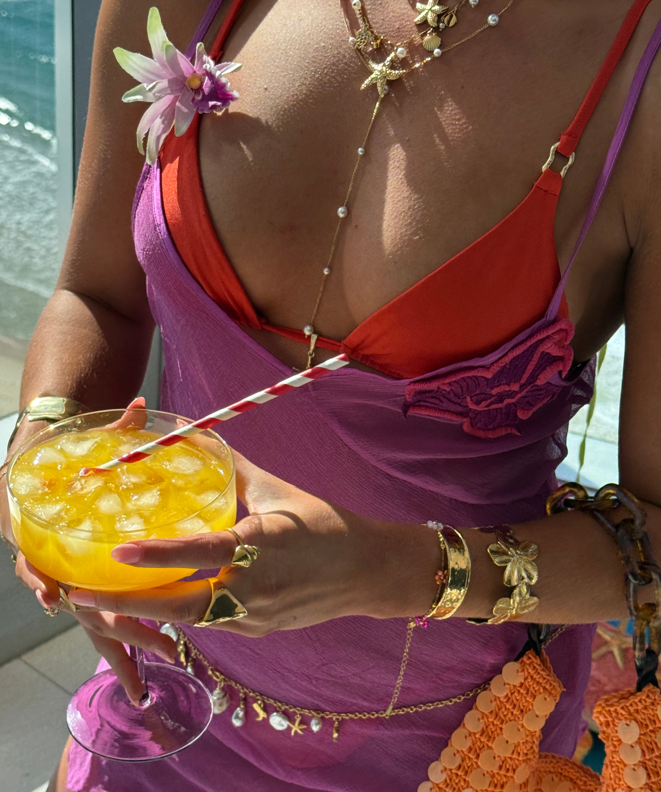 Taya Flower Cuff Bracelet