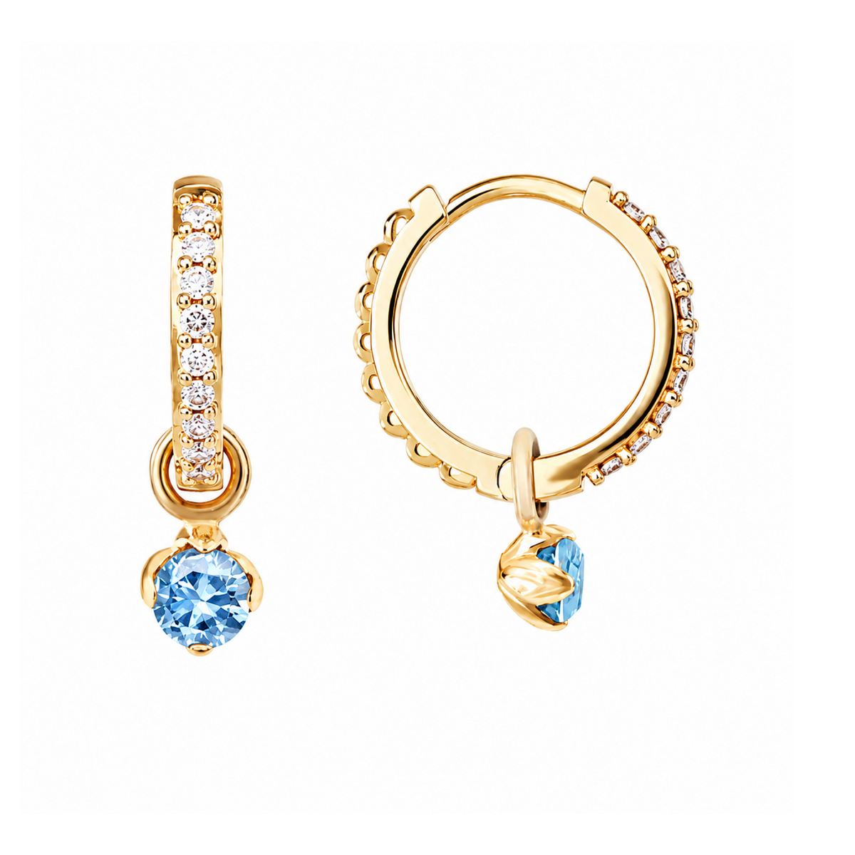 Loie Blue Gaze Earrings