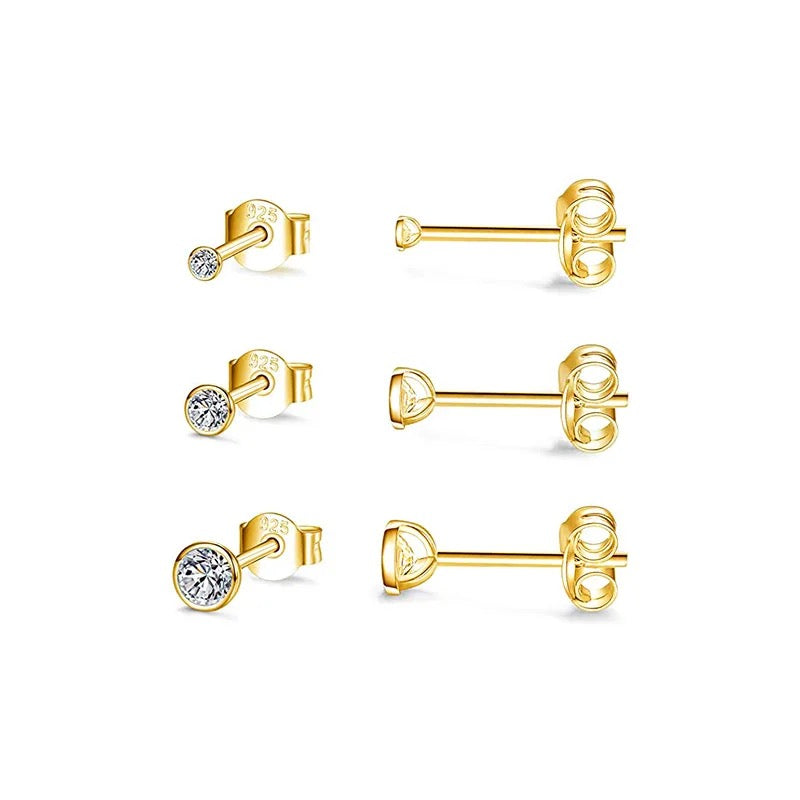 Anastasia stud earring set
