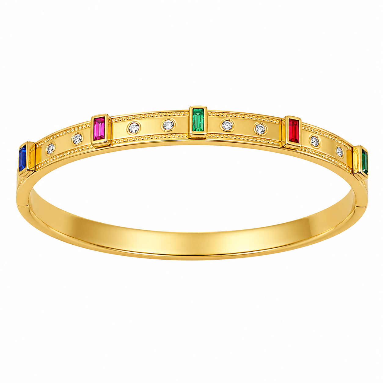 Farrah Colourful Stone Bracelet