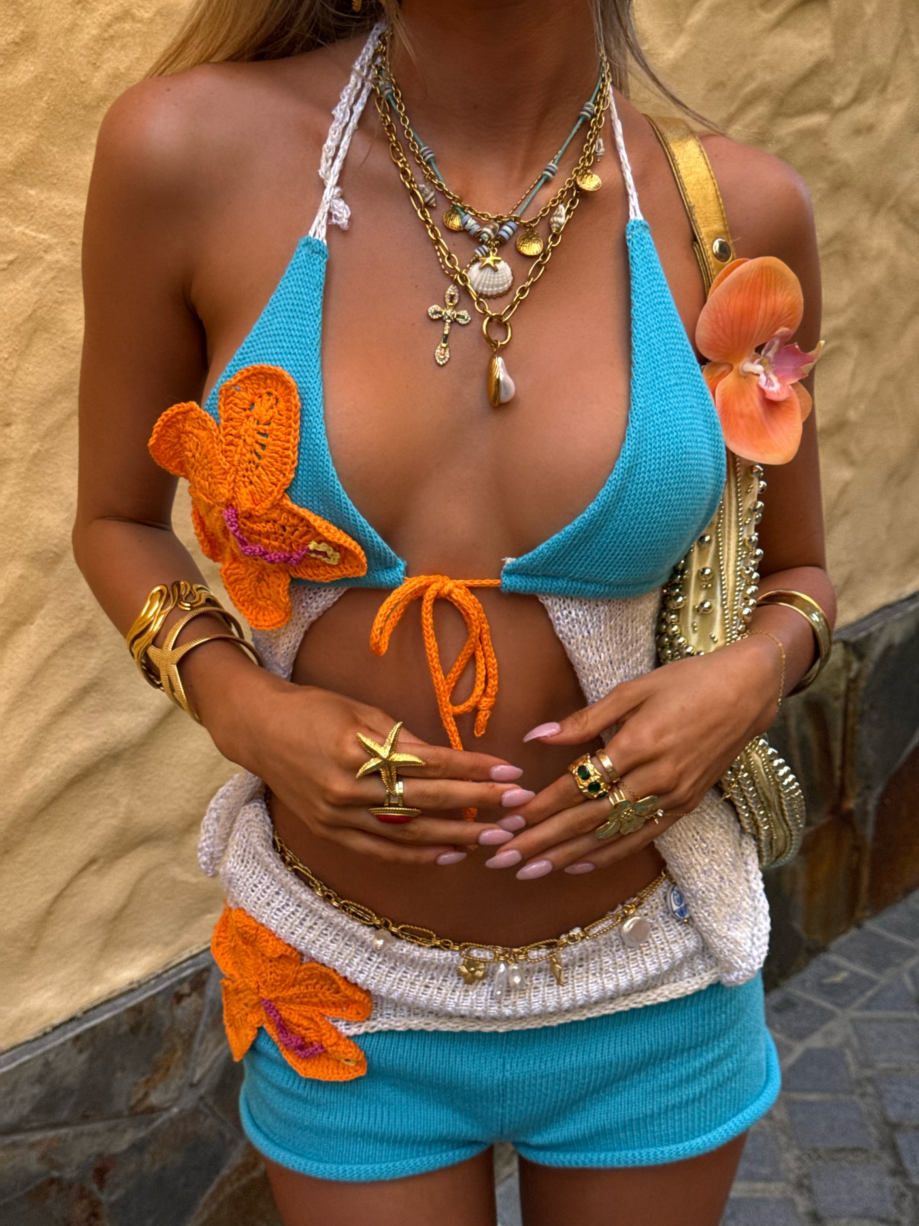 Aubrey Green Stone Ring