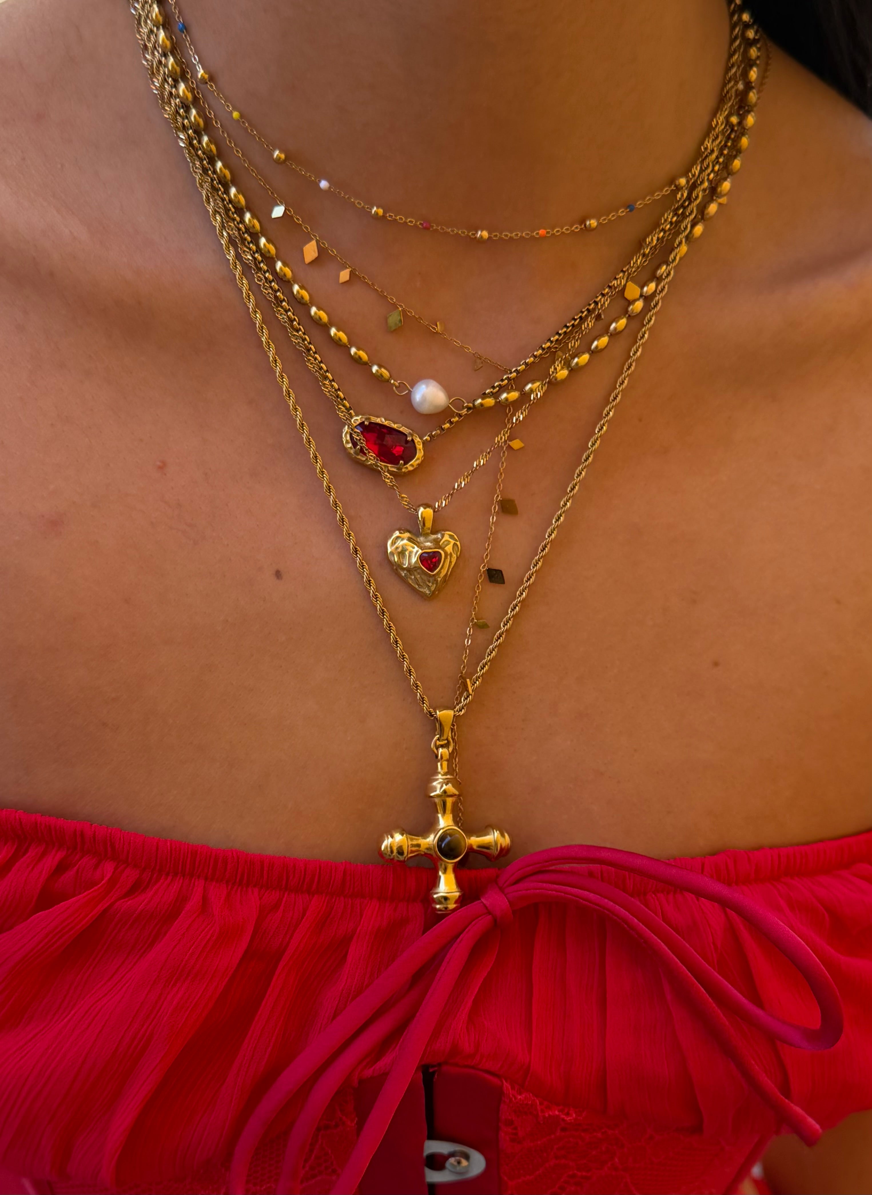 Eden tiger eye necklace