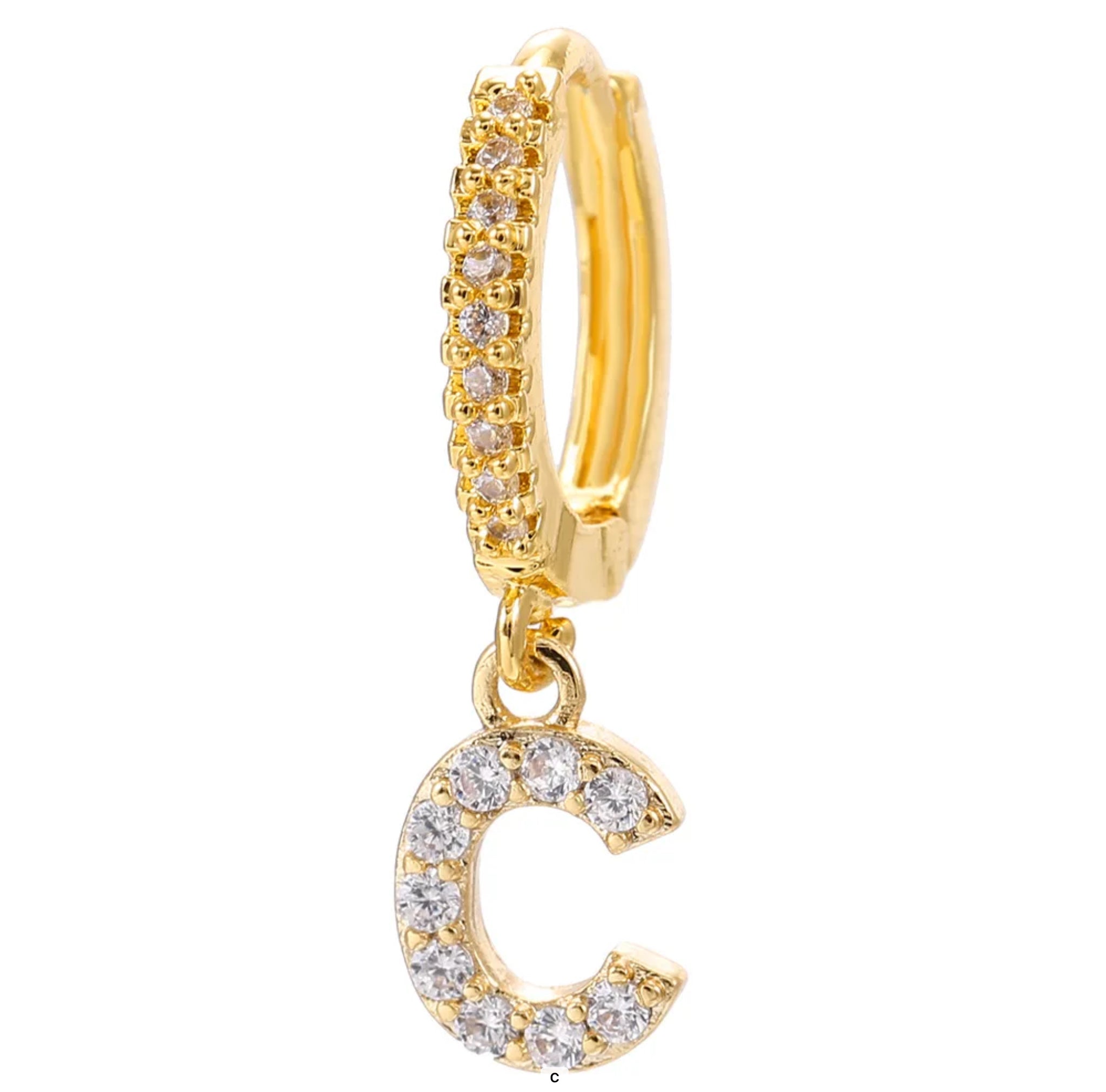 Letter Earrings