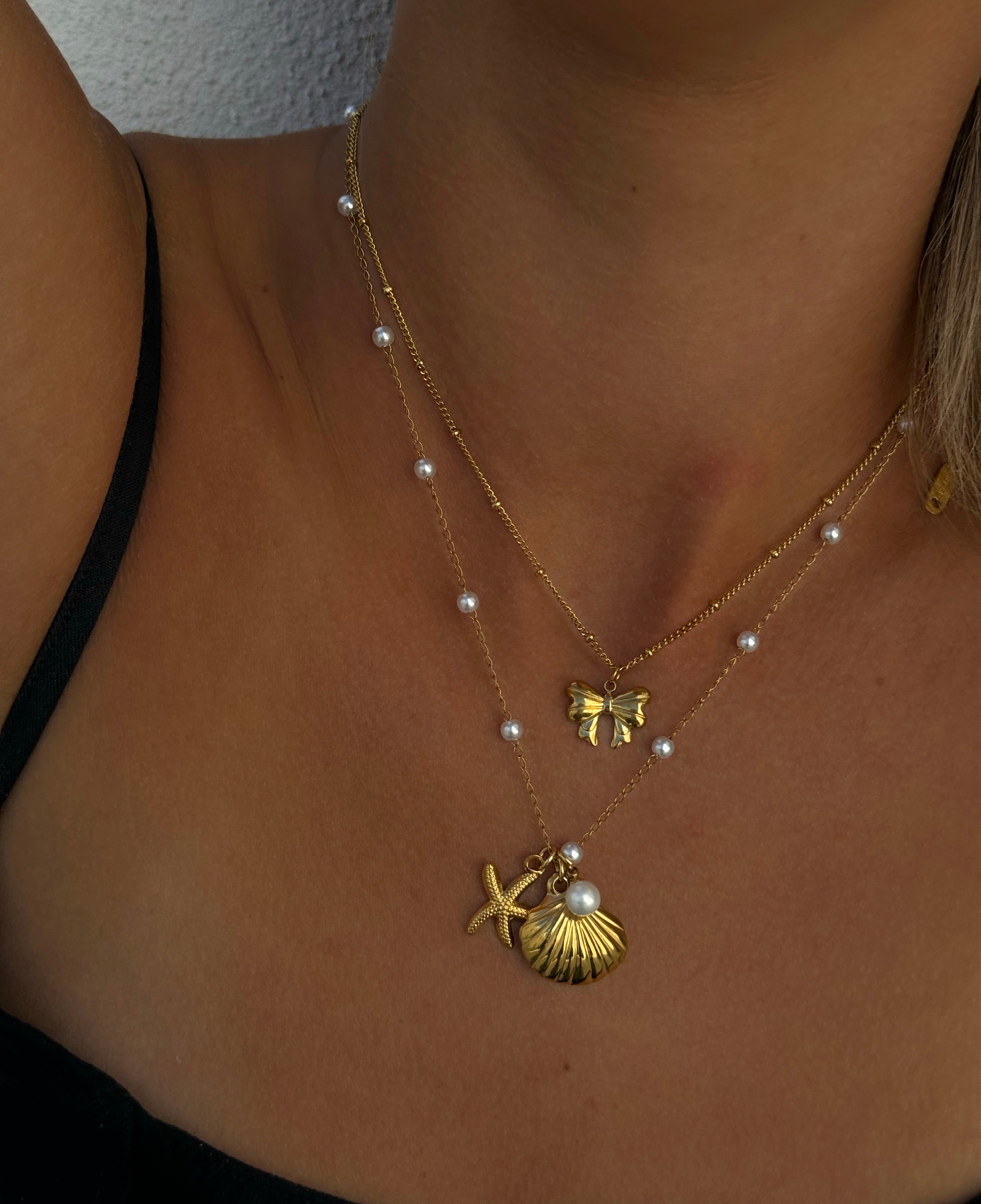 Briana Bow Necklace