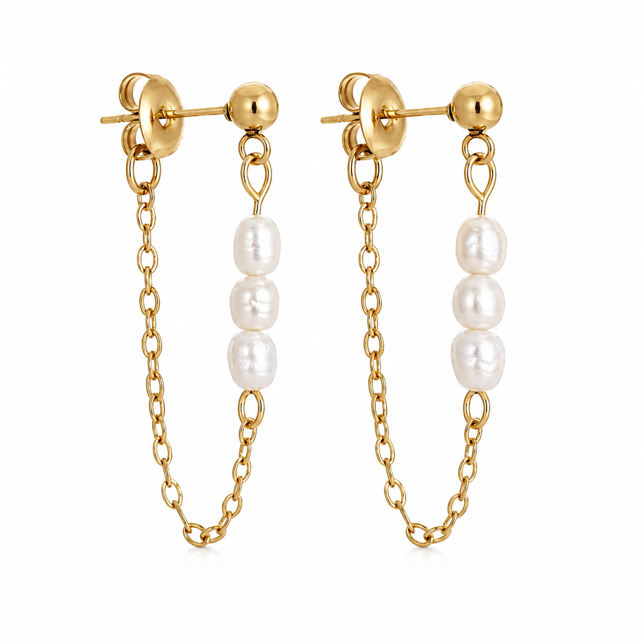 Aiden Pearl Drop Earrings