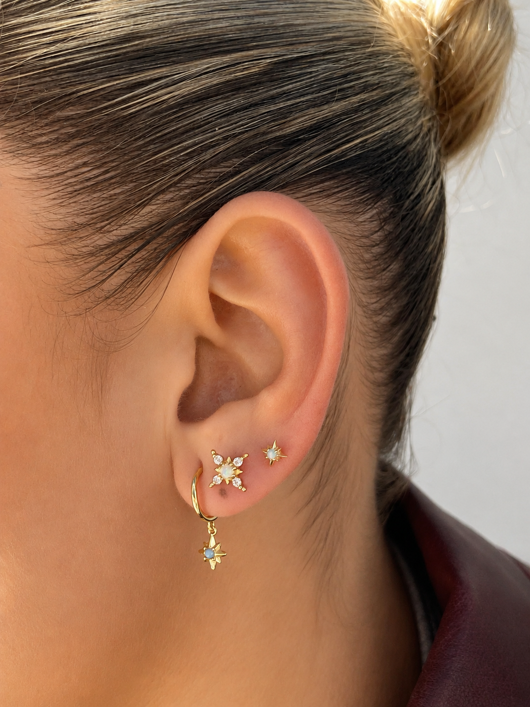 Opal Blue Earrings