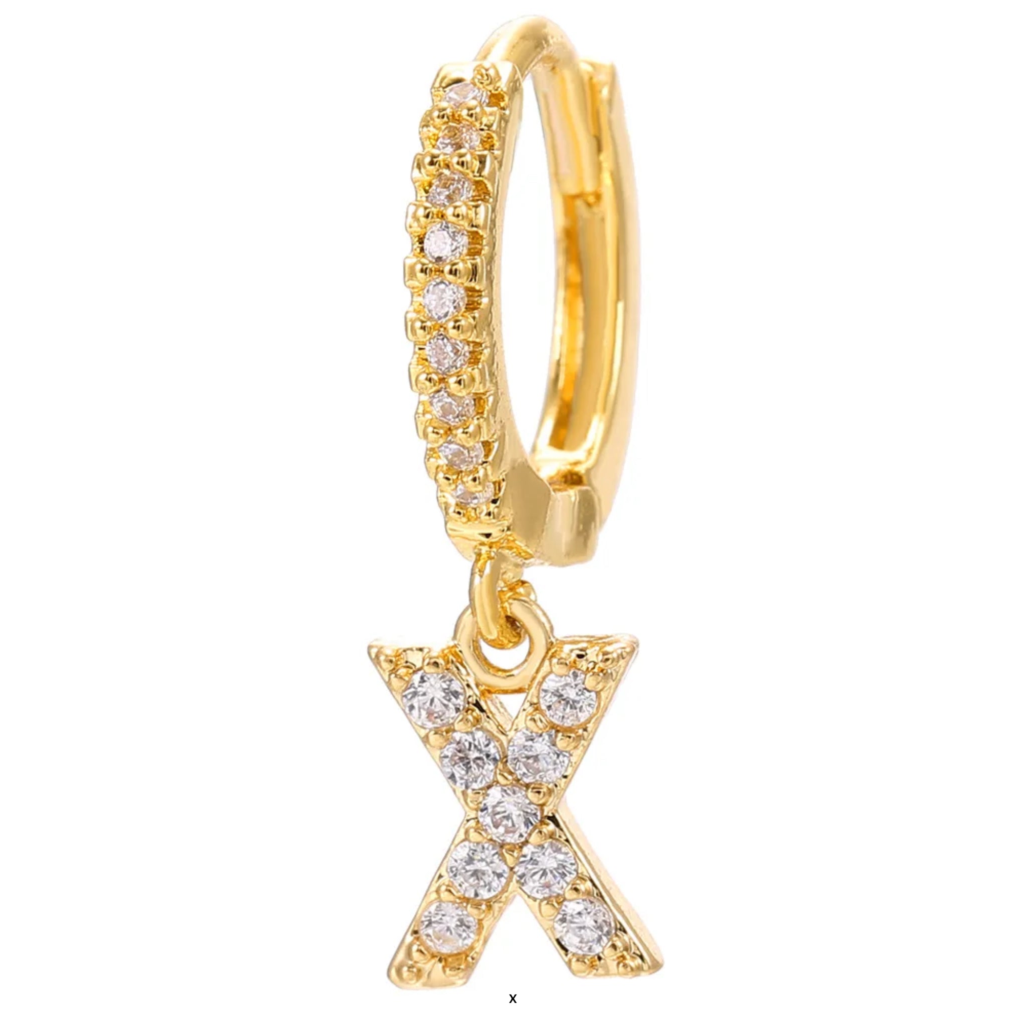 Letter Earrings