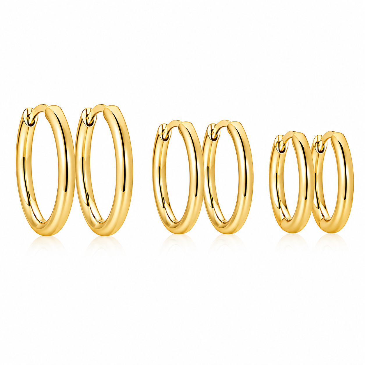 Classic Hoop Earring Set