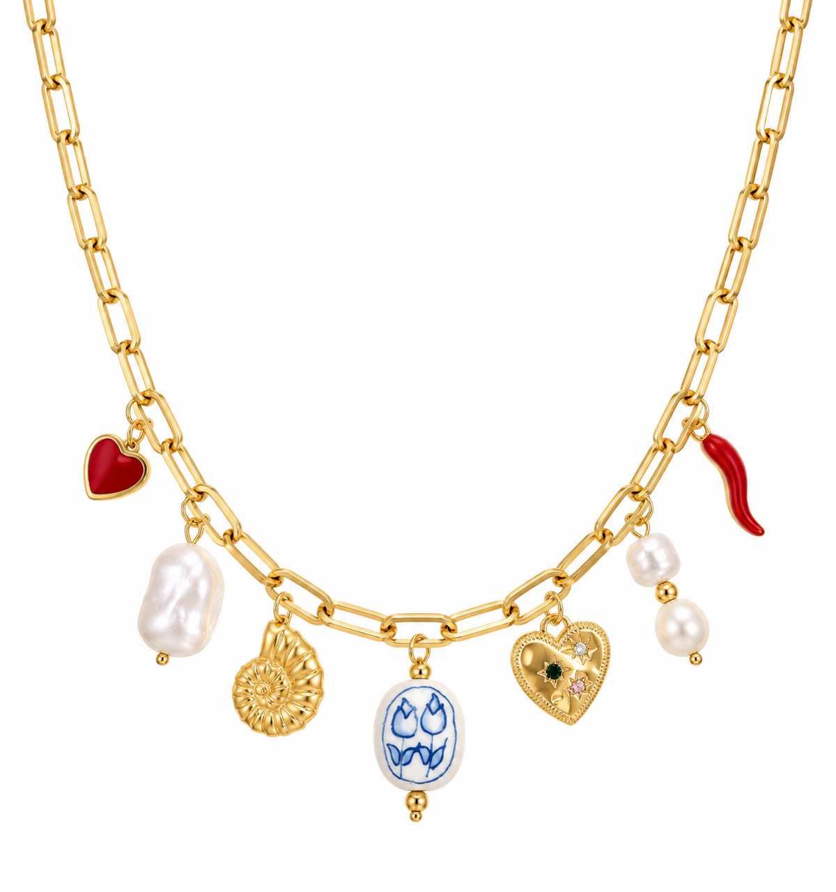 Arna Charm Necklace