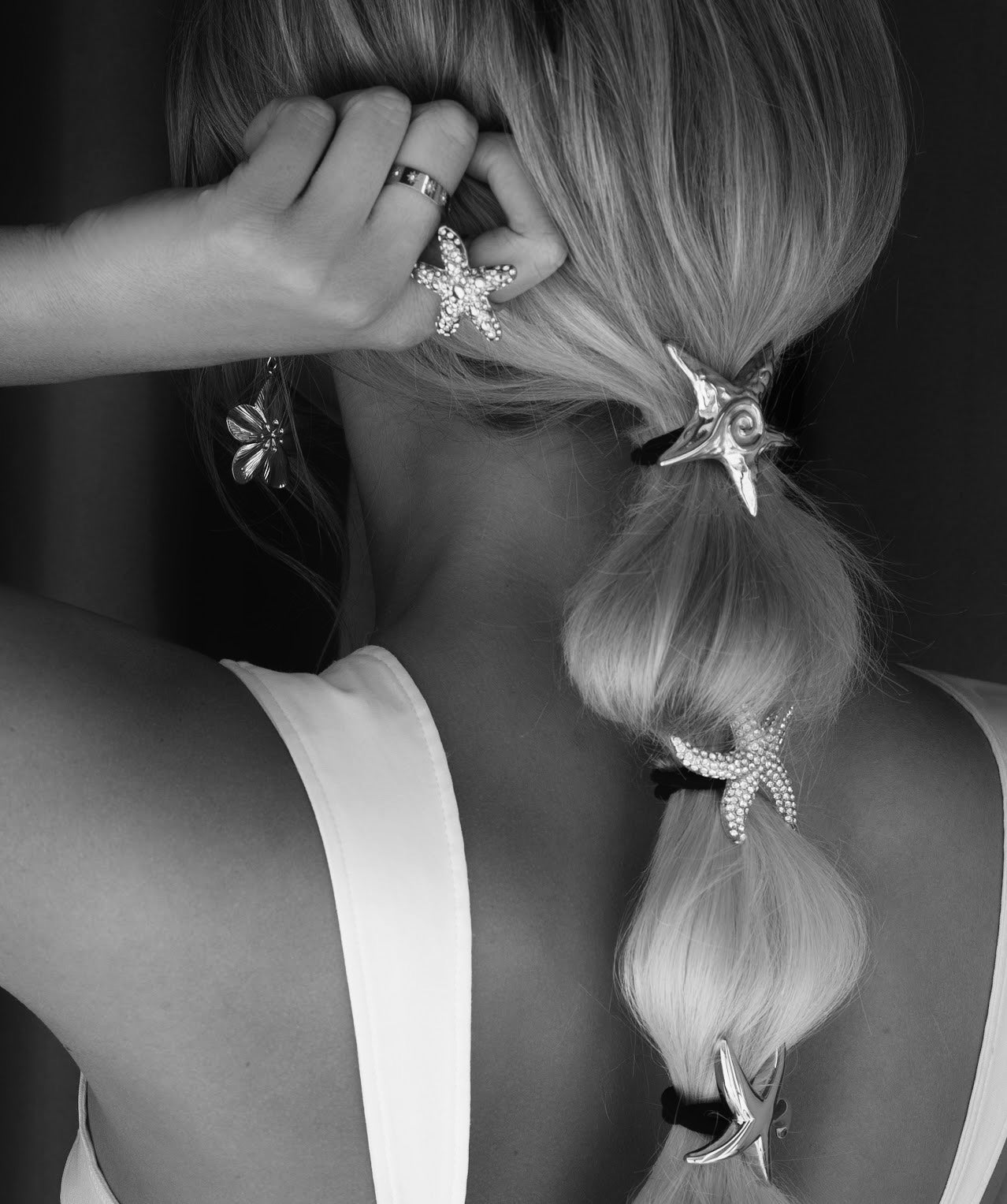 Maui Silver StarFish Ring