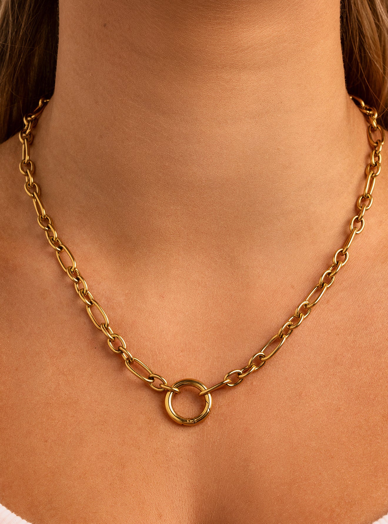 Dahlia Removable Pearl Necklace