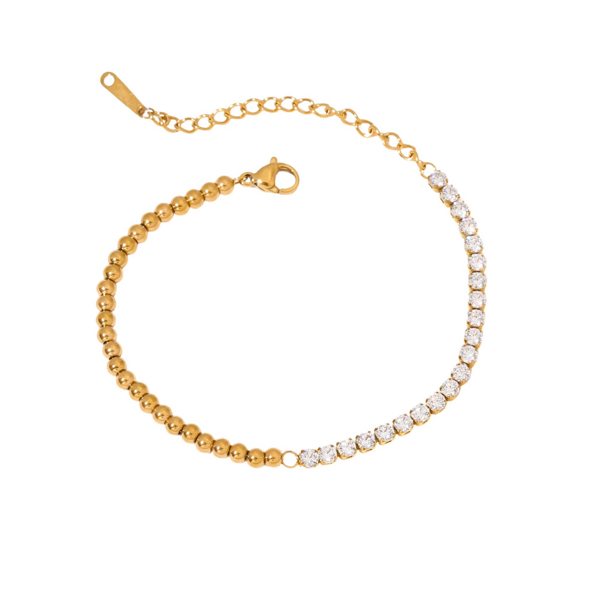Zami Half Tennis Bracelet
