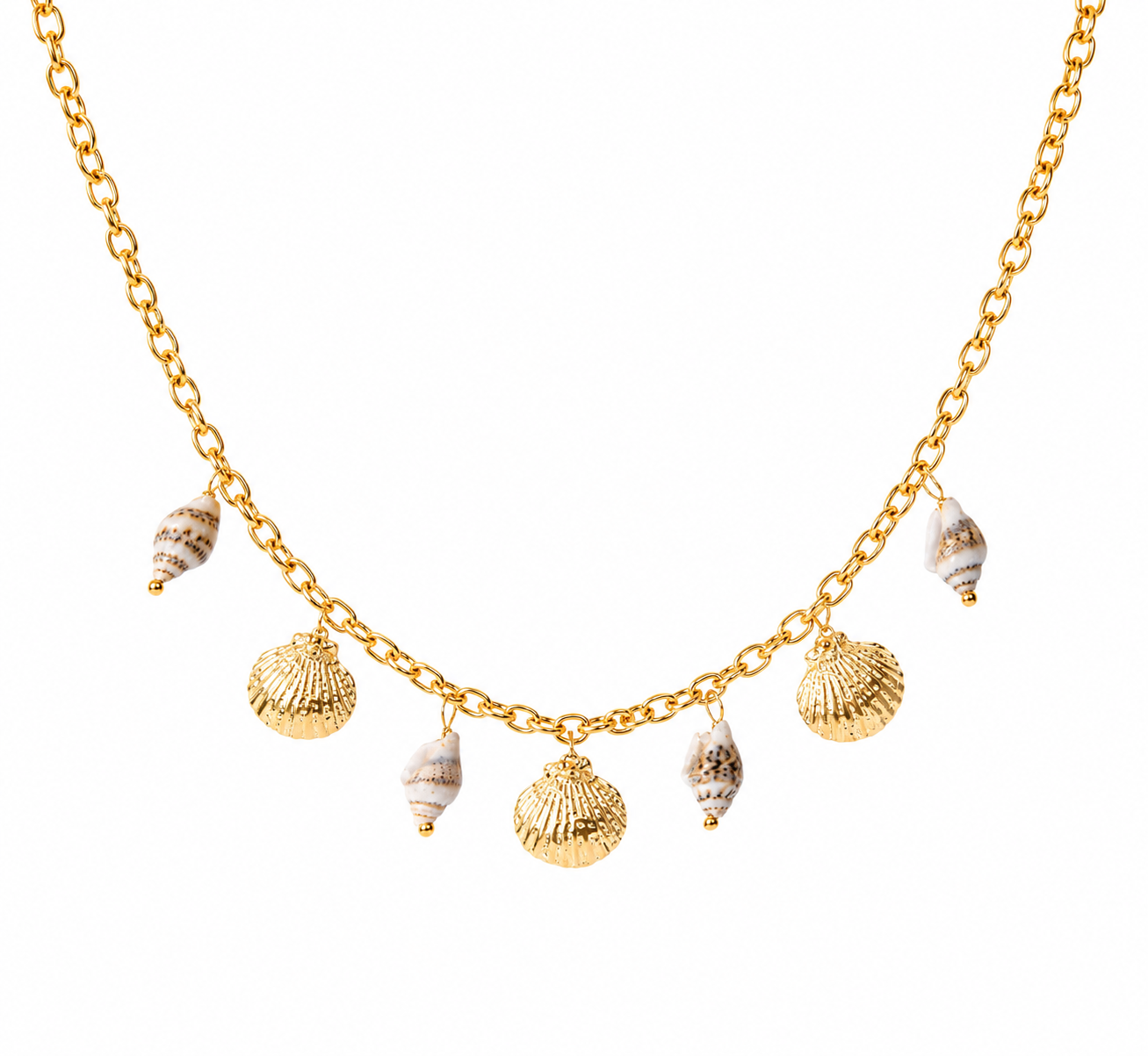 Mykonos Charm Necklace