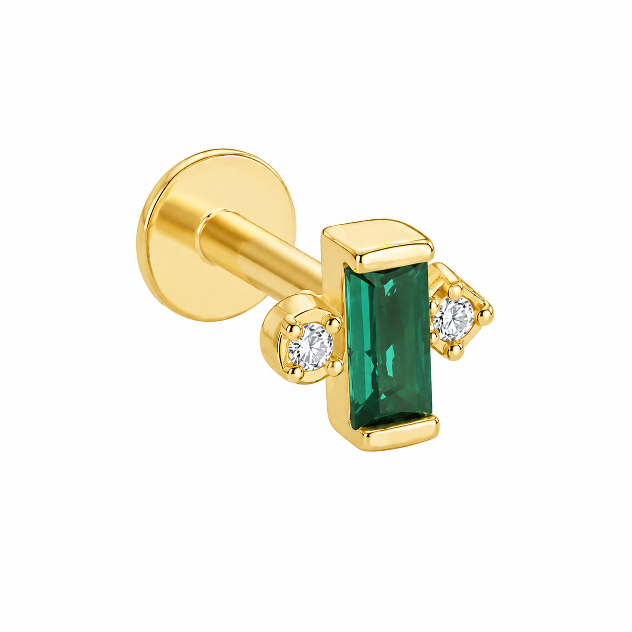 Lyb Green Flat Back
