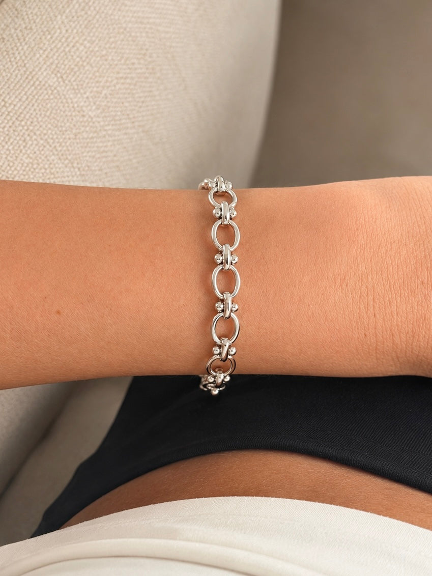 Eva Silver Bracelet