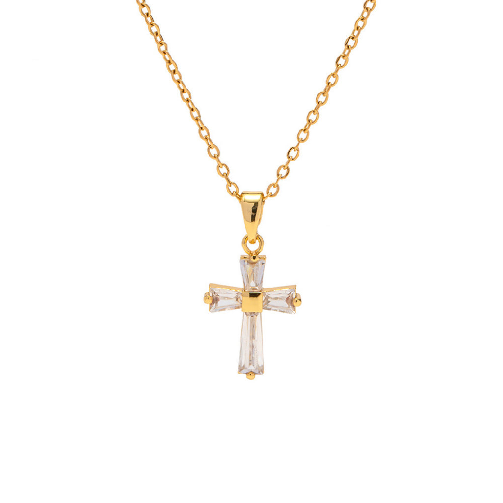 Solar Cross Necklace