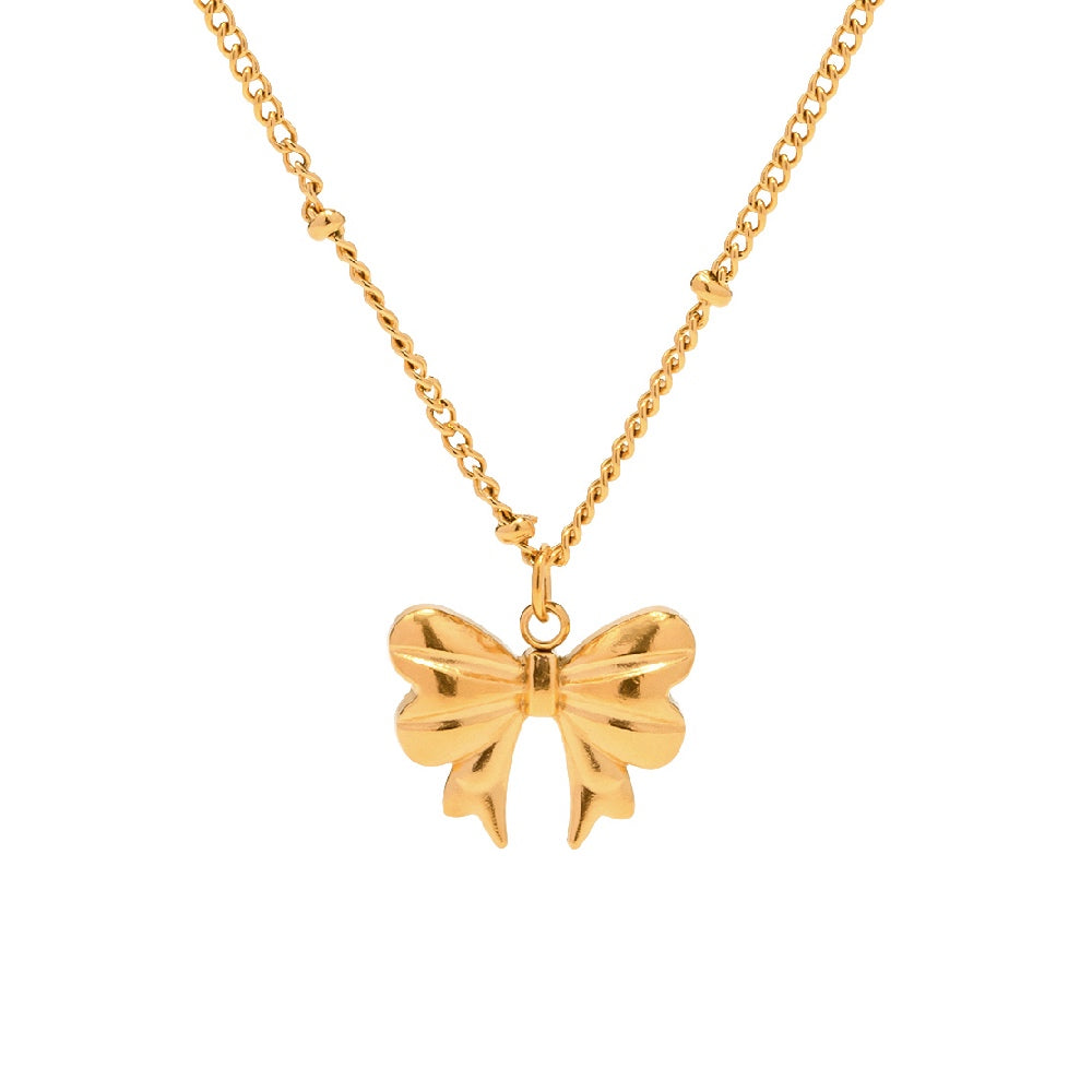 Briana Bow Necklace
