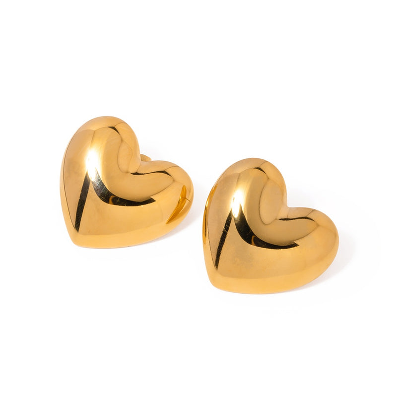 Gloria Heart Earrings