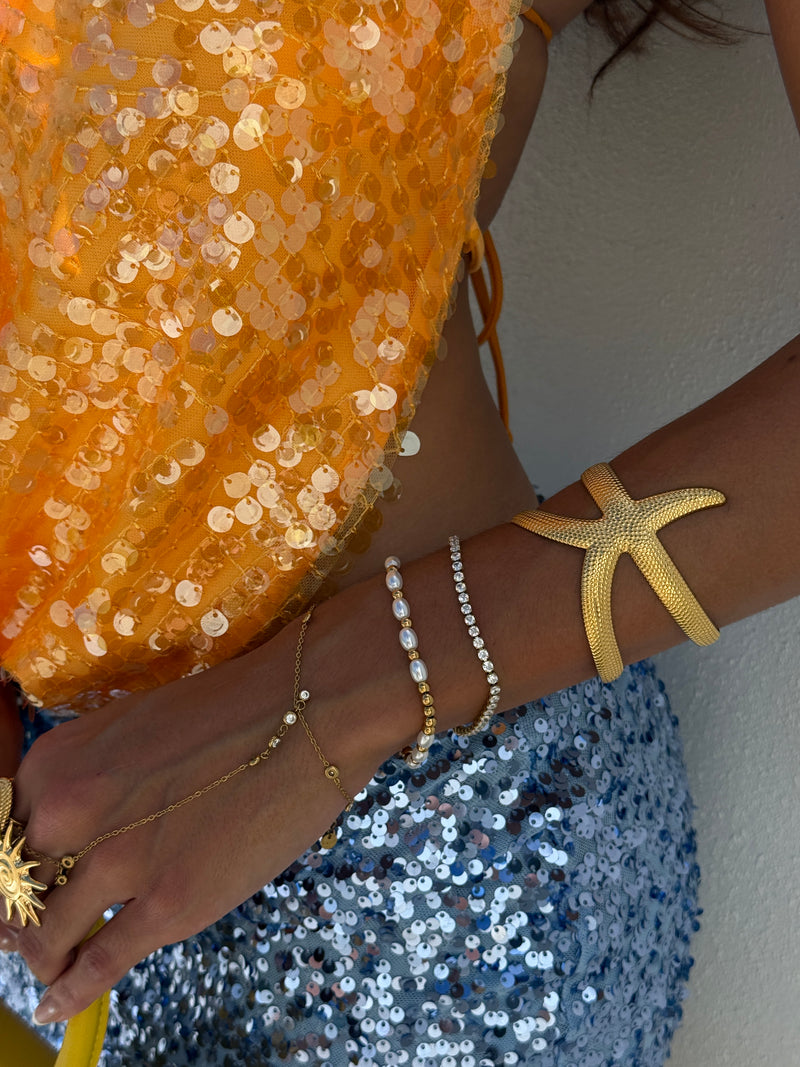 Draya Starfish Adjustable Cuff