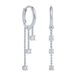 Claire silver earrings