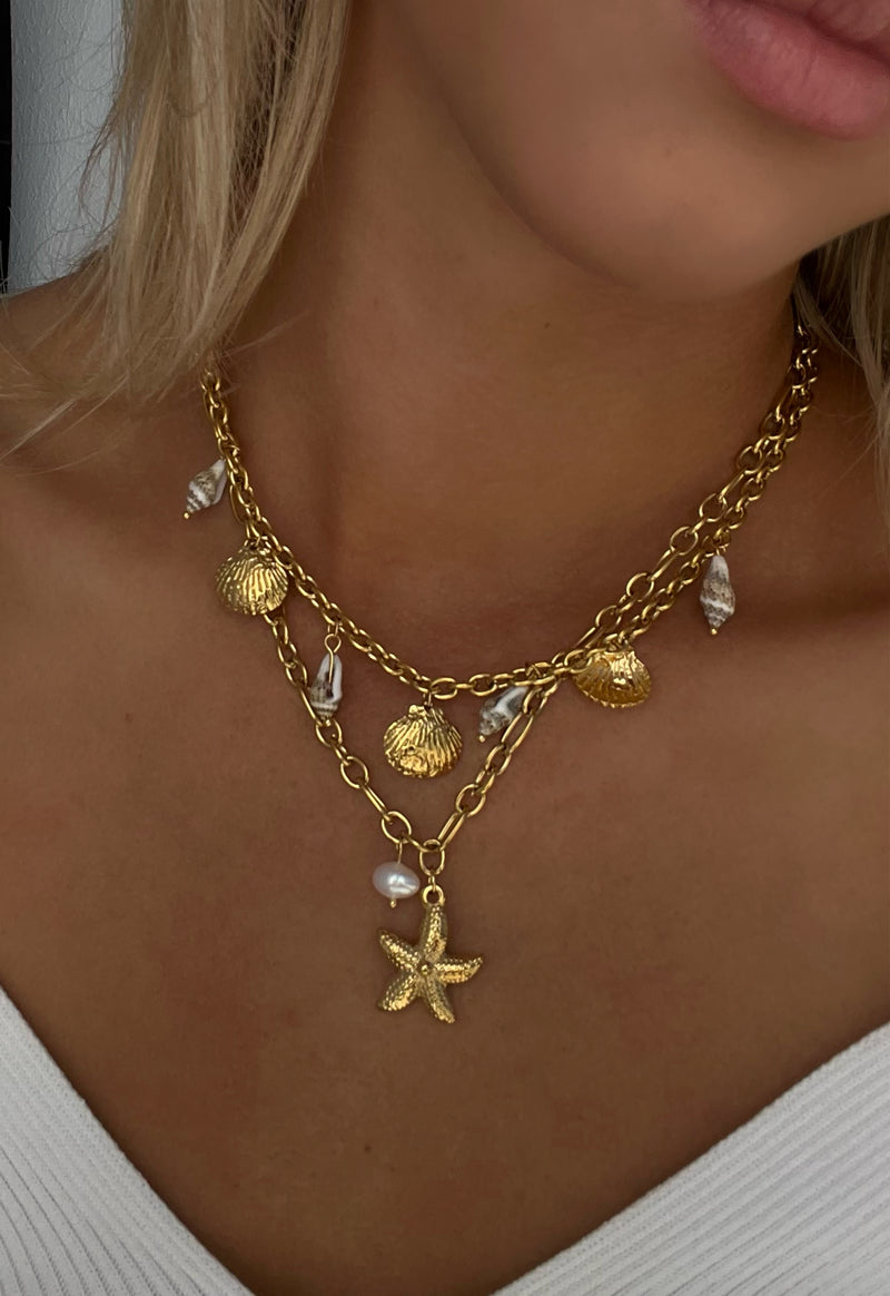 Athens Starfish Necklace