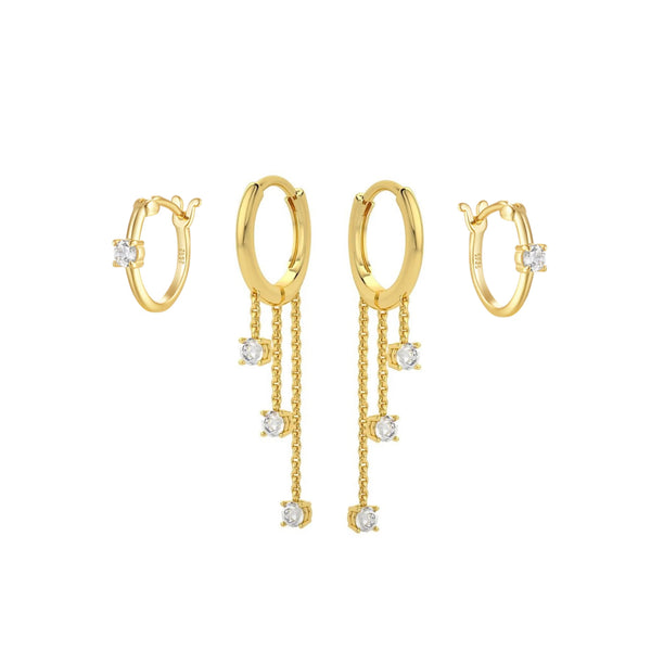 Rosalia Dainty earring stack set