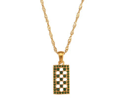 Joui green necklace