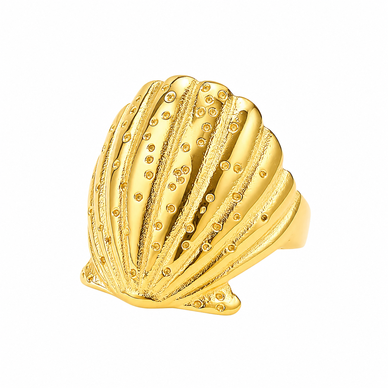 Lola Shell Adjustable Ring