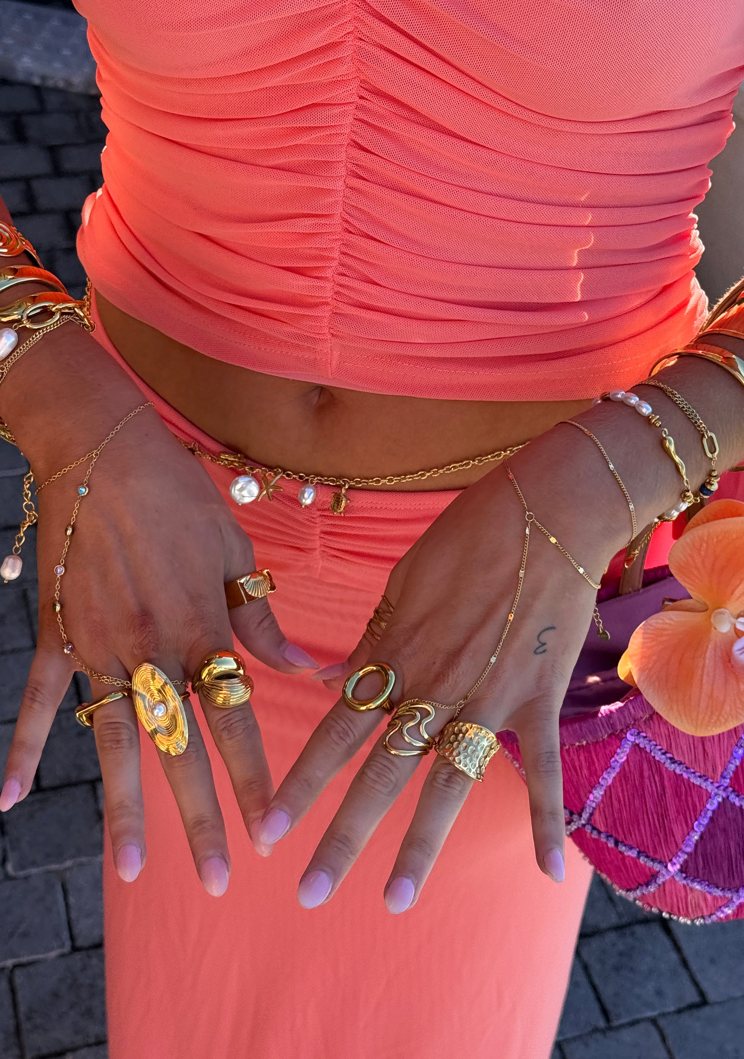 Jiah Shell Ring