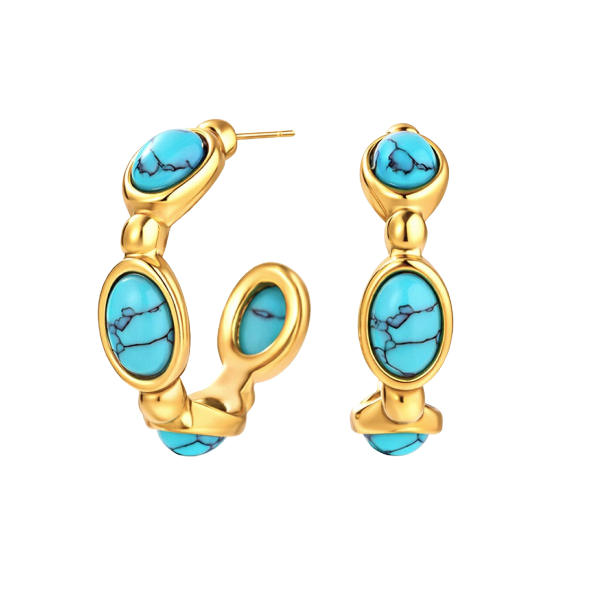 Bronty Turquoise Earrings