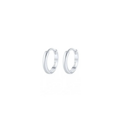 Eli 8MM MINI SILVER EARRING