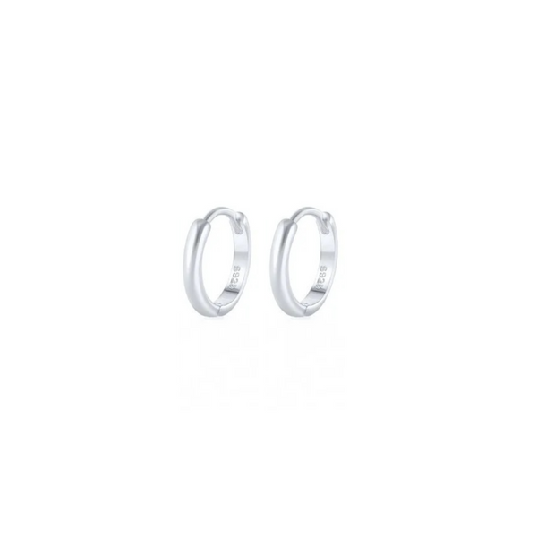 Eli 8MM MINI SILVER EARRING