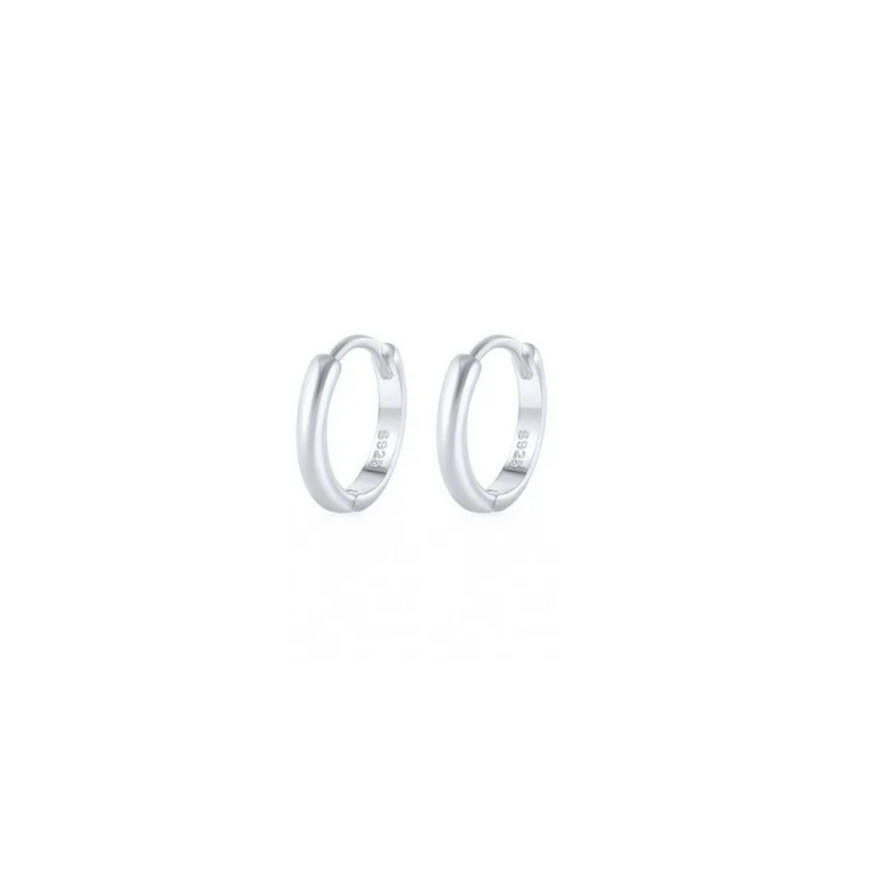 Eli 8MM MINI SILVER EARRING