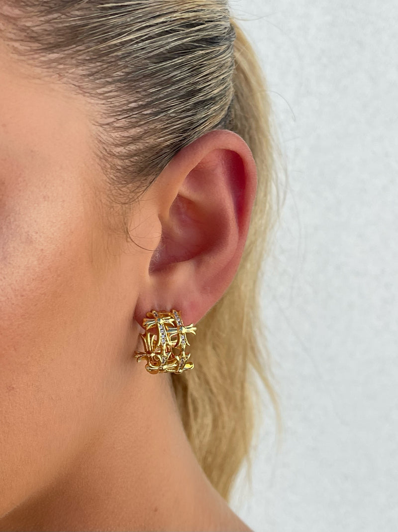 Lou Cross Earrings